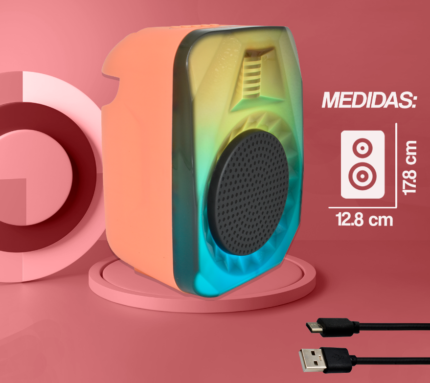 Bocina con Bluetooth MS-3604