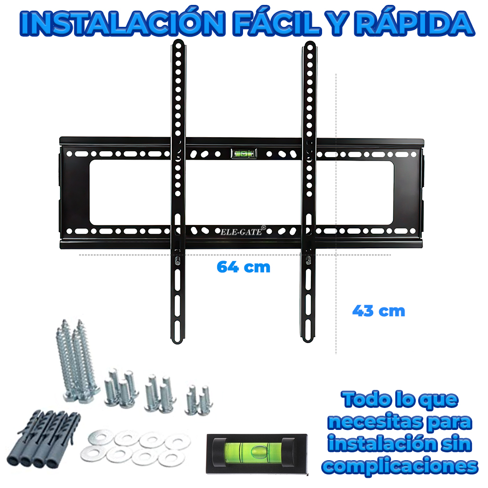 SOPORTE FIJO TV MONITOR 40-80 PULG ELEGATE