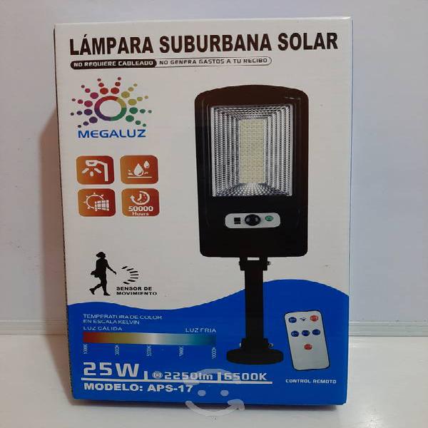 LAMPARA SUBURBANA SOLAR APS-17