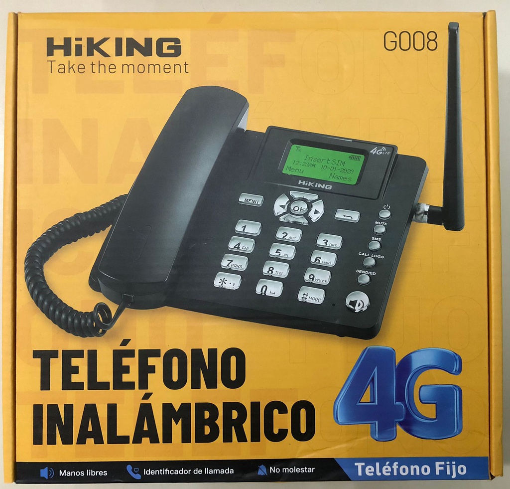 Telefono Rural Hiking  4G G008 compatible Yagi