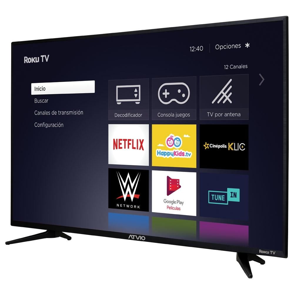 Pantalla de TV smart Atvio Roku TV ARK3216ILED