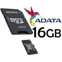 Memoria Micro SD 16GB ADATA AUSDH16GUICL10-RA1