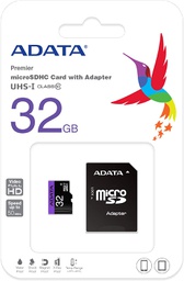 Memoria Micro SD 32GB CL10 AUSDH32GUICL10-RA1