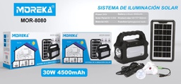 Sistema de Iluminacion solar MOREKA MOR80